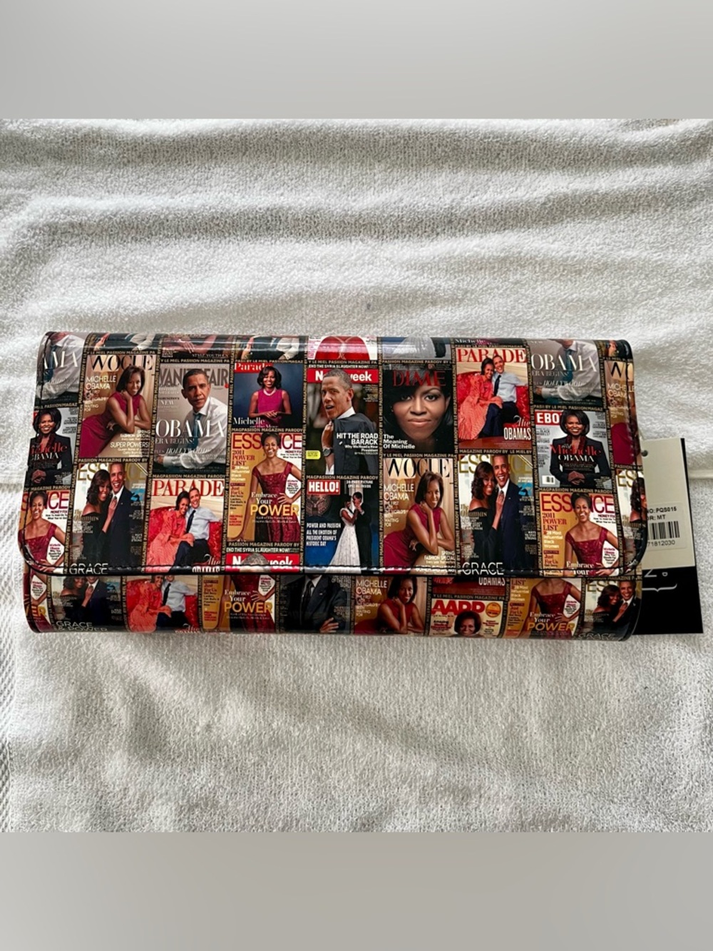 Michelle Obama Magazine Cover Clutch